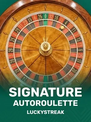 Signature AutoRoulette live tafel bij Slotochu