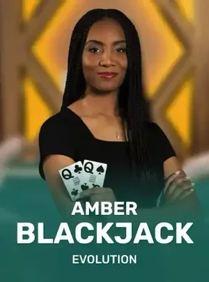 Amber Blackjack live tafel bij Slotochu